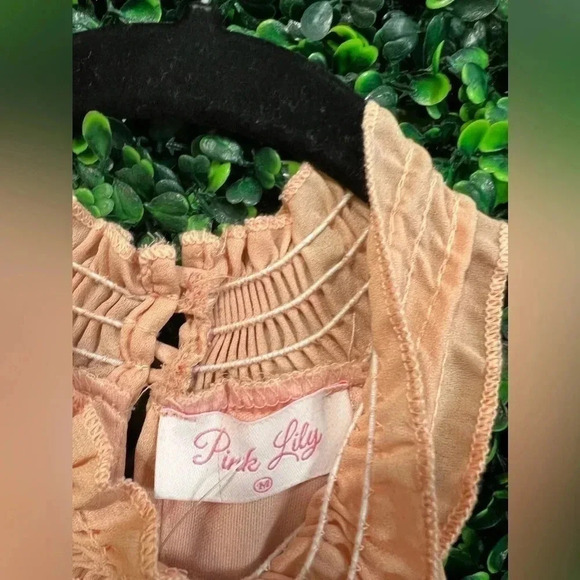 Pink Lily ALady Like You Maxi Dress Peach - Medium - Picture 5 of 8